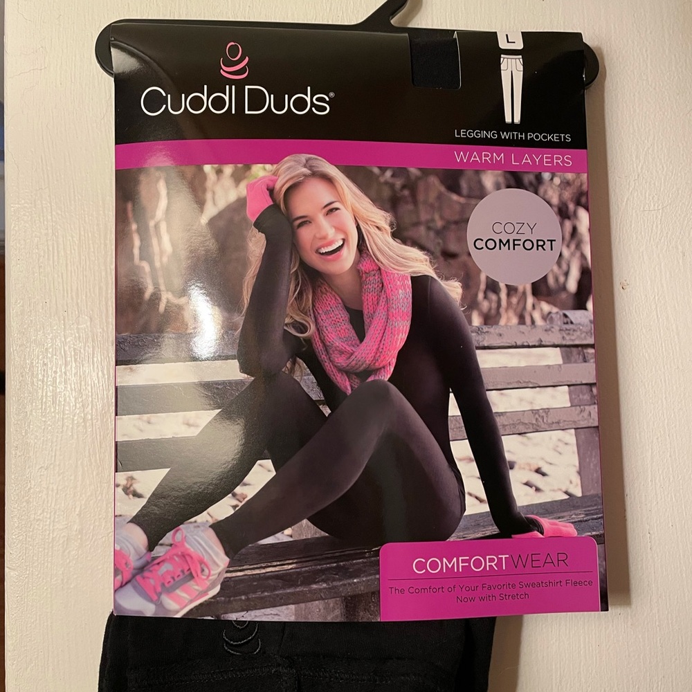 Cuddl Duds Leggings with Pockets